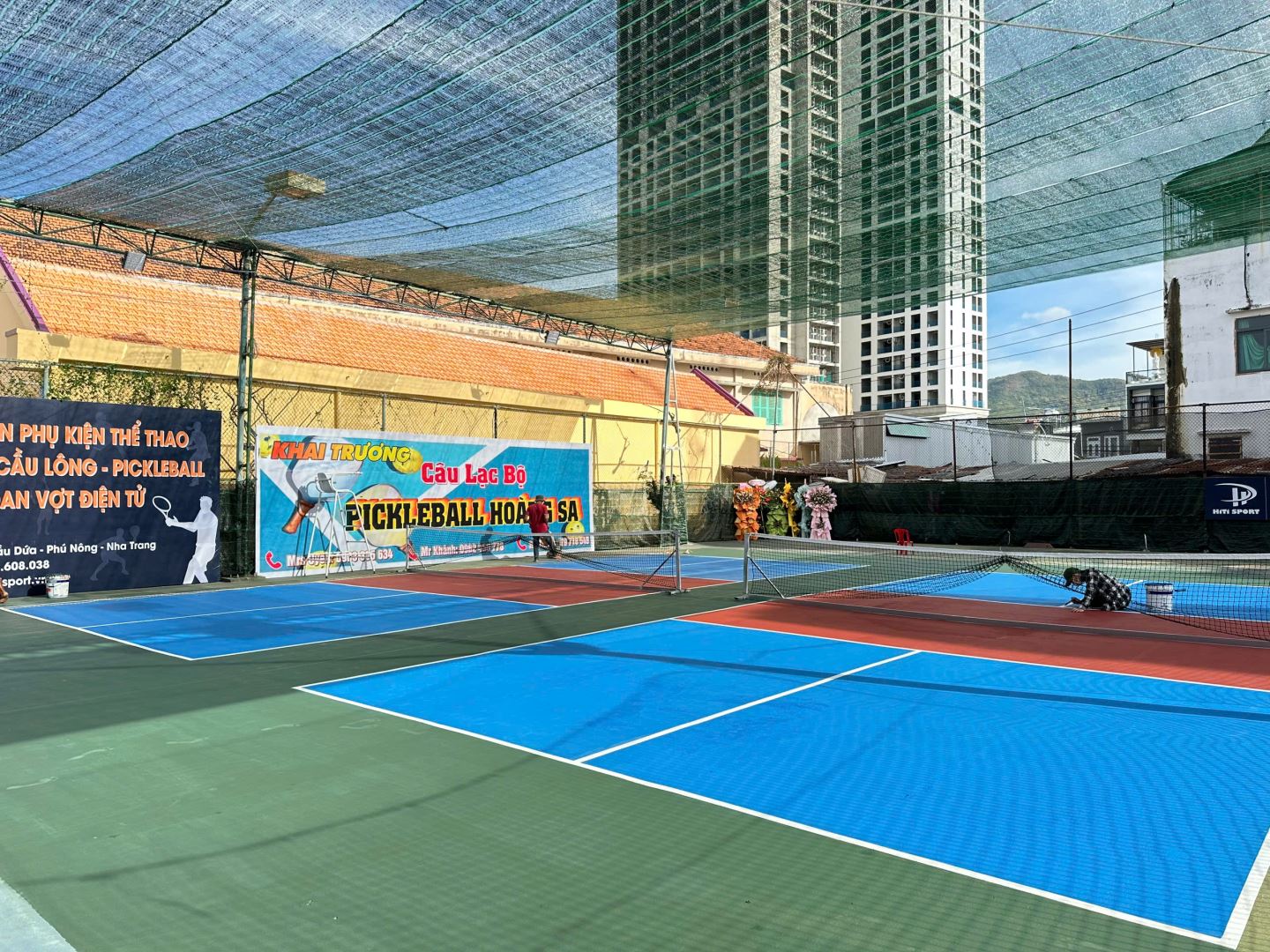 Thi Công Sân Pickleball tại Nha Trang 